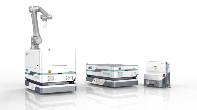 人生就是搏數位開發的自主式移動機器人（AMR250M），搭配全向輪並結合AI演算法、2D LiDAR、3D攝影機等技術，協助客戶實現產線全自動化